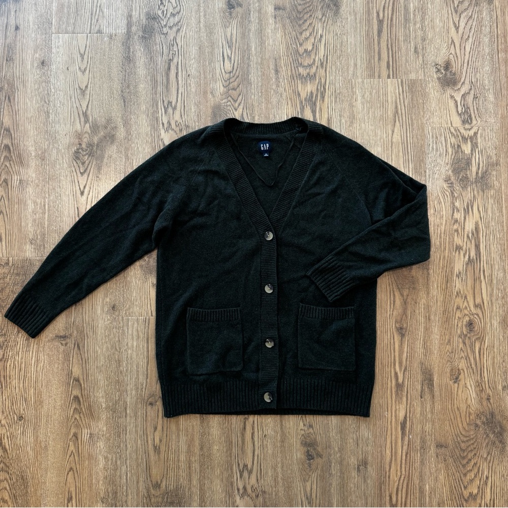 Gap Pine Green Cardigan Sweater